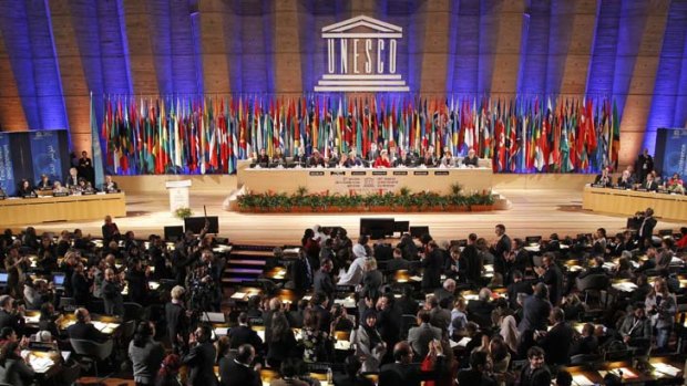 Palestine has been given full membership of UNESCO.