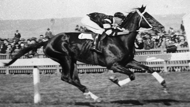 The Red Terror ... the mighty deeds of Phar Lap and rider Jim Pike lifted public spirits during the Depression.