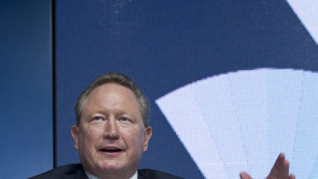 Andrew Forrest has enjoyed a large rise in wealth recently.