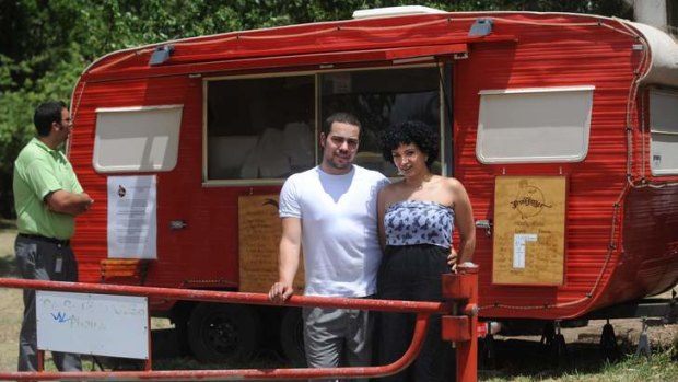 The old Brodburger van back in 2009, before it set up its permanent spot in Kingston.