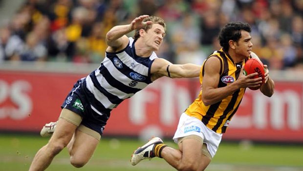 The last gamee of round five, Hawthorn v Geelong, may be its best.