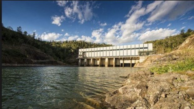 The pumped hydro plants at Kidston, near the Townsville and Wivenhoe Dam, which could provide up to eight hours of 2000 megawatt hours of continuous generation.