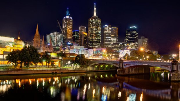 Three-peat: Melbourne has topped the most-liveable rankings again.