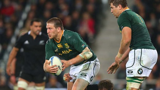Francois Steyn's absence is a blow to the Springboks.