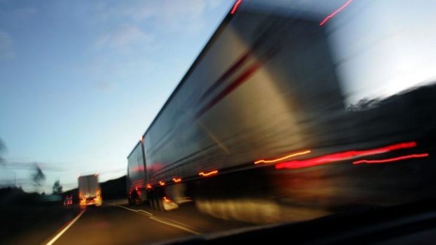 Work rate: About 350 truck drivers in NSW and WA were surveyed over two years.