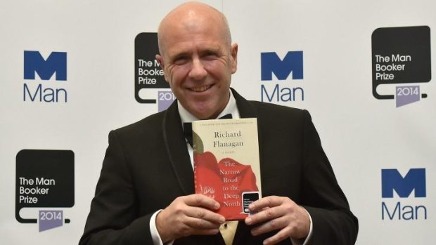 "Astonished": Man Booker Prize winner Richard Flanagan.
