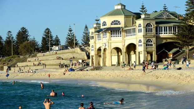 Cottesloe beach. Picture: David Parker for The New York Times