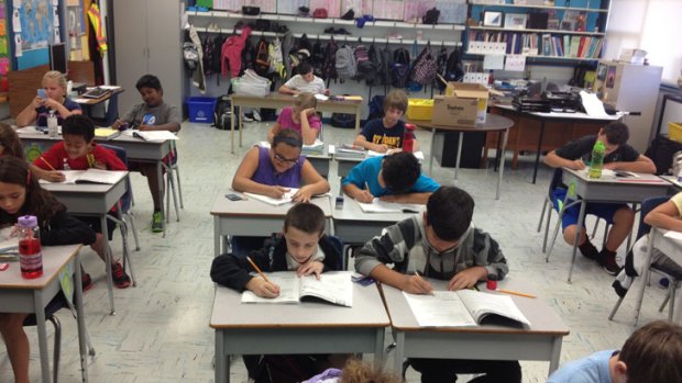 Are these the Premier's fiercest critics? Mr Grabowski's year 6 class in Ontario, Canada.