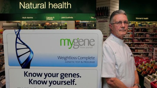 Toorak pharmacist John Button stands by MyGene.