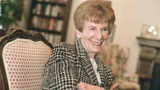 Anne Wexler...Washington lobbyist and lifelong Democrat.