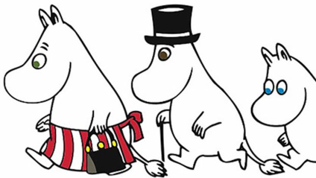 Tove Jansson's Moomins became famous worldwide.
