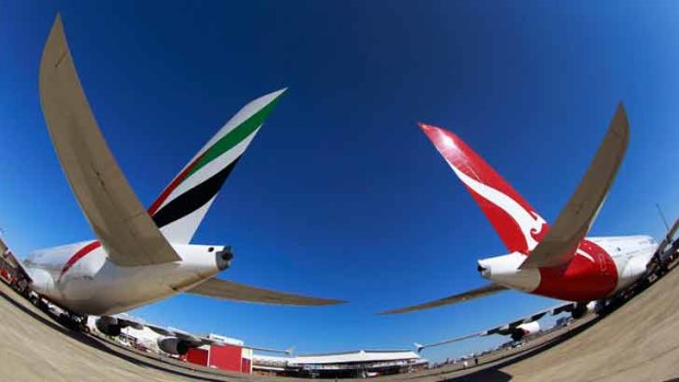Closer than ever: Emirates and Qantas.
