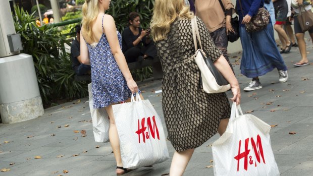 Australian consumers have embraced international brands such as H&M, putting the heat on local retailers.