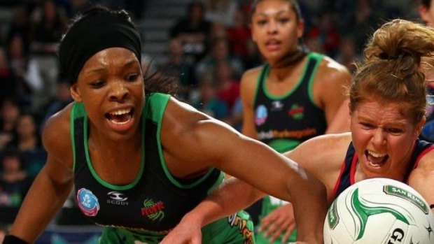 West Fever's Eboni Beckford-Chambers will miss Sunday's clash with the Melbourne Vixens.
