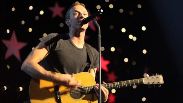 Coldplay live in Sydney which will air on Max's 50th Sessions.