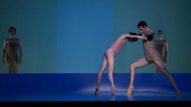 Amber Scott and Brett Simon in The Australian Ballet's production Chroma.
