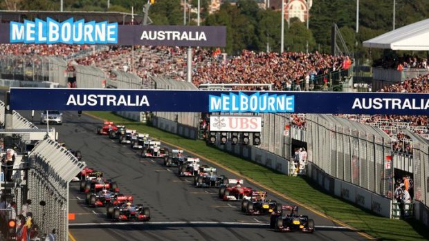 Melbourne's Australian Grand Prix contract expires in 2015.