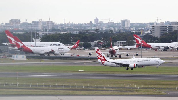 High flyers: Corporate fares the 'most competitive' since Ansett stopped flying.