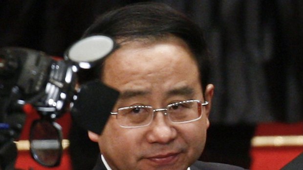 Ling Jihua, an aide and confidant to Chinese president Hu Jintao, at the National People's Congress in March 2012.