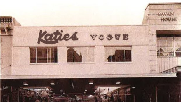 One of Katies first stores in Adelaide in the 1950s.