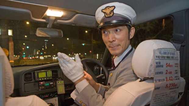 A Kyoto taxi driver.