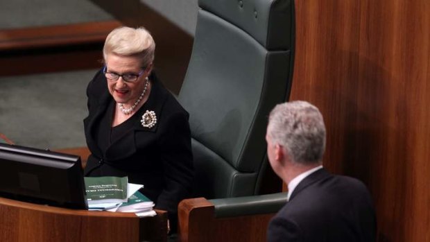 Manager of Opposition Business Tony Burke has accused Speaker Bronwyn Bishop of bias.