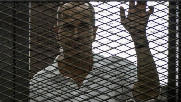 Jailed Australian journalist Peter Greste.