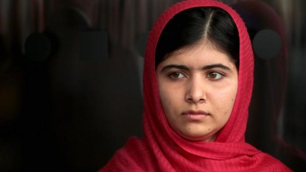 Pakistani schoolgirl Malala Yousafzai: Now a Nobel prize winner.