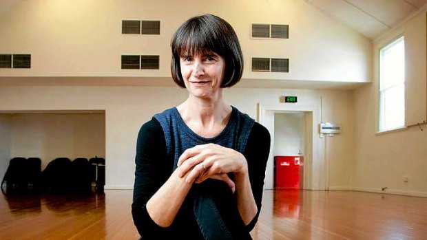 Choreographer-dancer Ros Warby at Dancehouse in North Carlton.