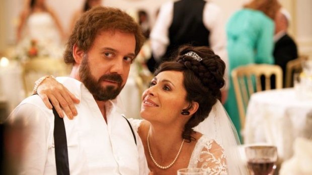 Bridegroom: Paul Giamatti and Minnie Driver in Barney's Version.