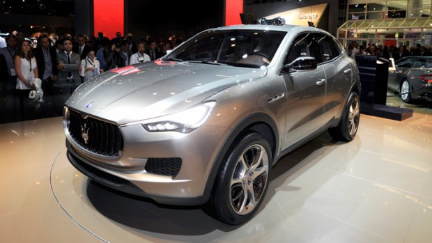 Maserati is looking to expand its model range with the Levante SUV.