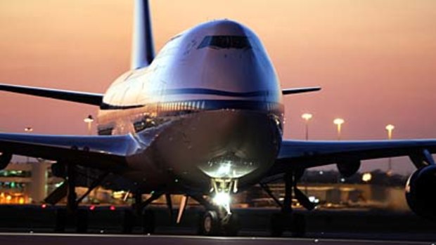 Be prepared ... an Air China 747.