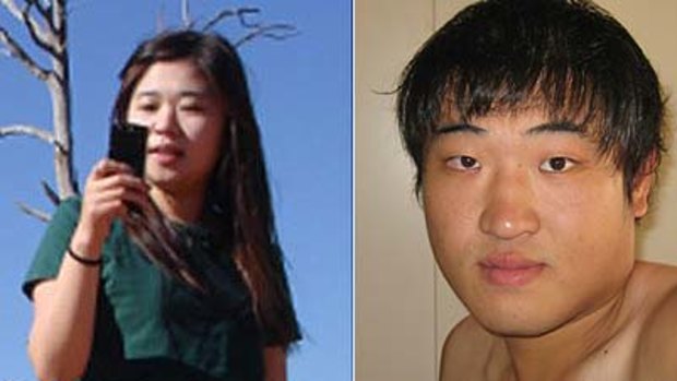Missing ... Minseok Kim, 25, and Gyeonghwa An, 26.