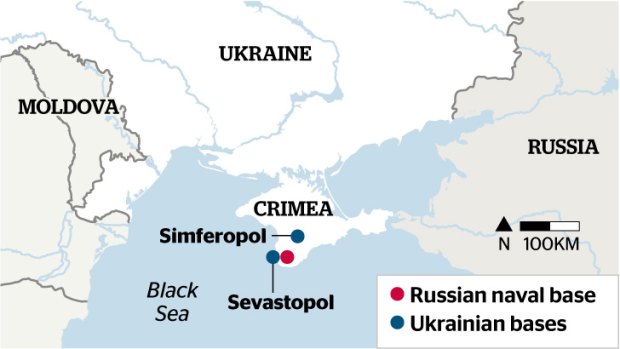 locator map crimean peninsula