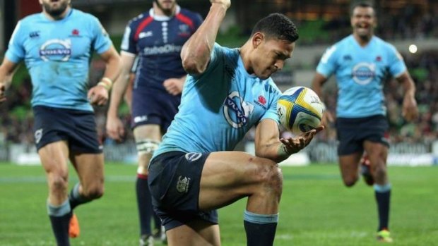 Israel Folau has provided the Waratahs with the cutting edge they craved.
