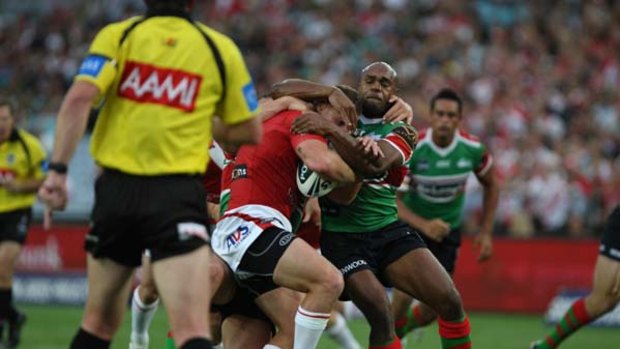 The Dragons proved too strong for the Rabbitohs.