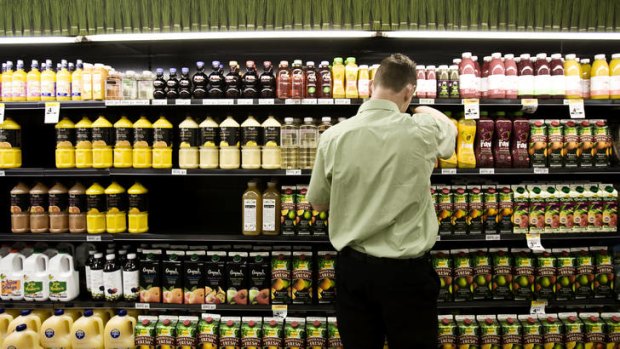 Duopoly: Coles and Woolworths have increased their joint grocery market share by eight per cent.