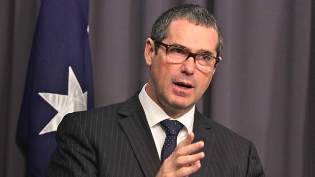 Stephen Conroy: construction delays were "unacceptable" under the former minister.