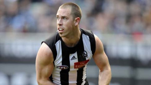 Collingwood captain Nick Maxwell.