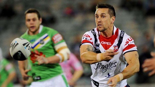 Party boy ... Mitchell Pearce.