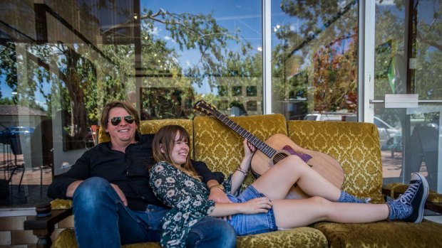 Cam Hall and his daughter Tess Heaey-Smith are the duo My Dad and I. They are celebrating the release of their first single at The Front in Lyneham on March 10, with all proceeds to the A Future for Freyja campaign.