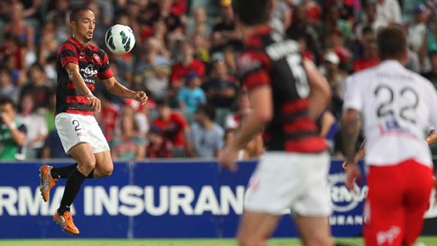 Uncompromising ... Wanderers fans would rather see Shinji Ono at Parramatta Stadium.