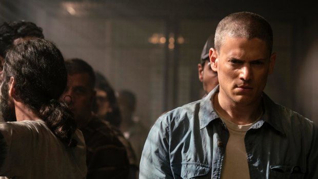 Wentworth Miller plays Michael Scofield in TV series <i>Prison Break</i>.