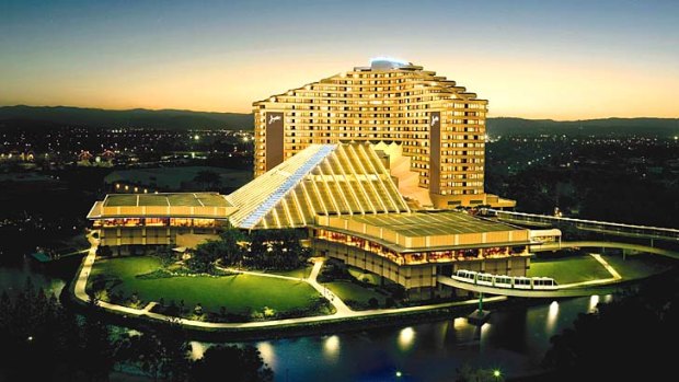 Jupiters Hotel and Casino on the Gold Coast.