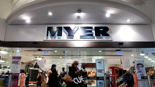 Myer is under pressure from its largest shareholder, Premier Investments.
