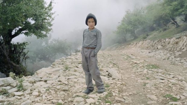 <i>Portrait of Ali</i> (detail), by Hoda Afshar, the winner of the National Photographic Portrait Prize.