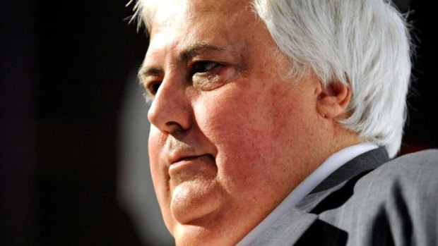 Mineralogy chairman and billionaire Clive Palmer.