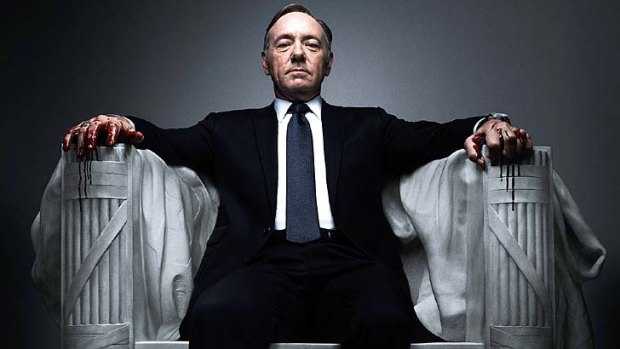 Hit: Kevin Spacey in <em>House of Cards</em>.