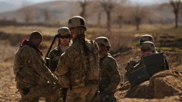 US soldiers on patrol in Afghanistan: the Asia-Pacific pivot has changed US Army priorities. 