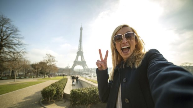 Eiffel Tower has received more than 10,700 posts on social media so far in 2015.